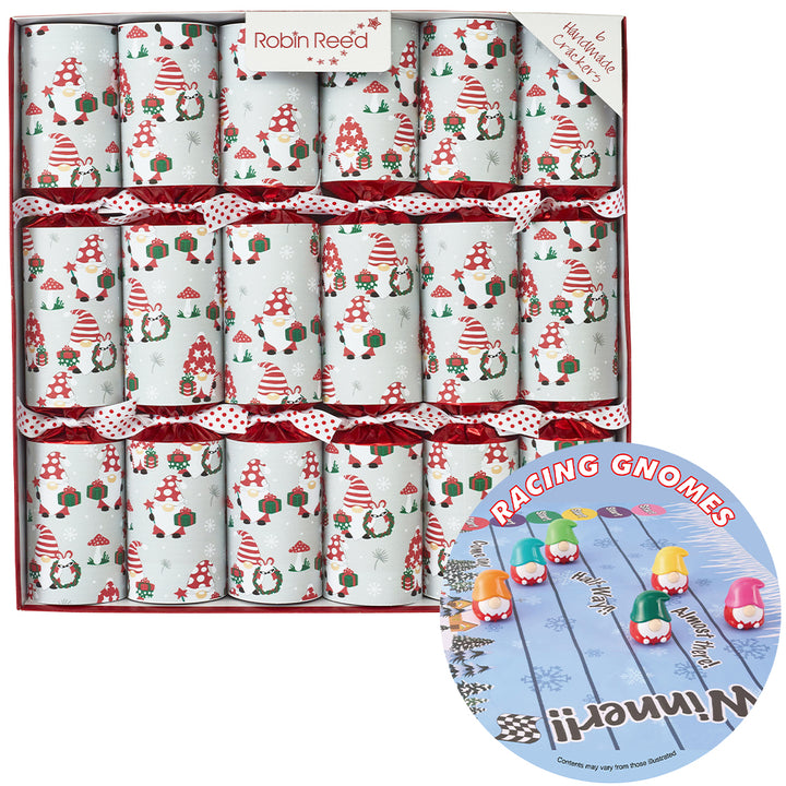 Racing Gonks Game | Chunky Christmas Crackers | 6 Pack | Ready Made