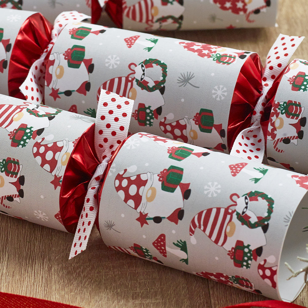 Racing Gonks Game | Chunky Christmas Crackers | 6 Pack | Ready Made