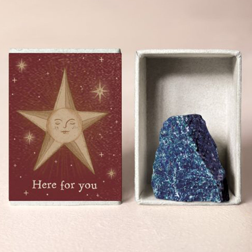 Celestial Crystal Matchbox Gift | Natural Crystal | Cracker Filler