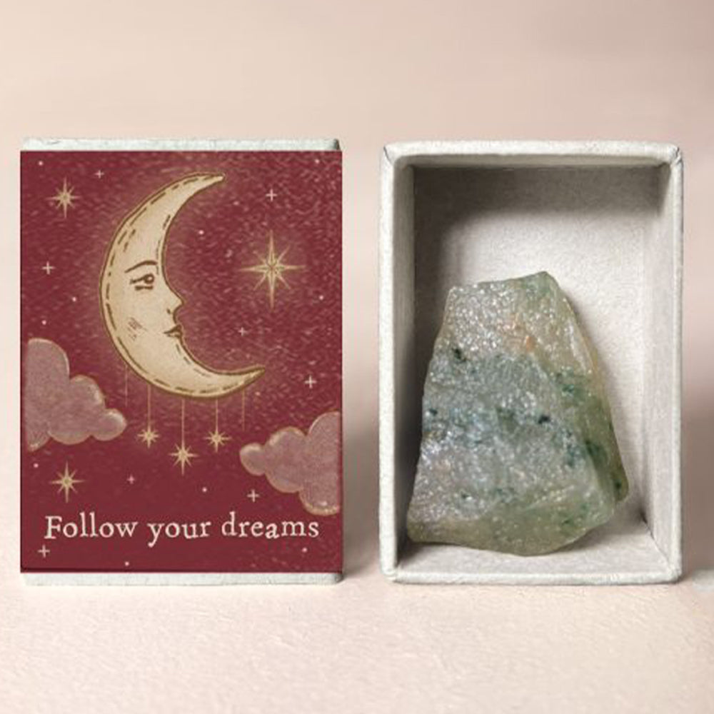Celestial Crystal Matchbox Gift | Natural Crystal | Cracker Filler