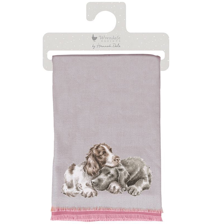 A Dog's Life | Ladies Lavender Winter Scarf | Wrendale Designs