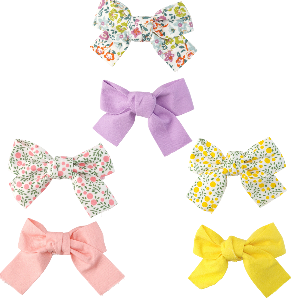 Pretty Floral Hair Slides for Girls | Single 2-Pack | Little Gift | Cracker Filler