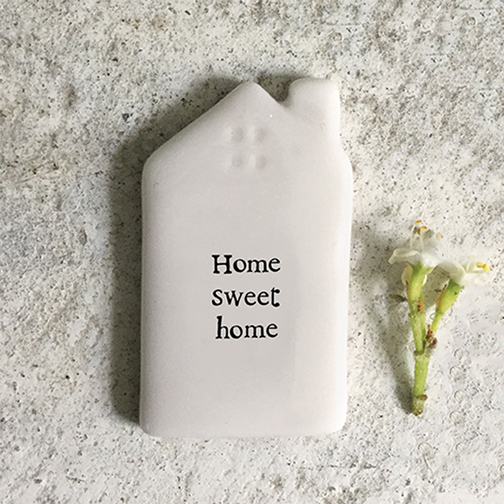 Home Sweet Home | Little Ceramic House Token | Mini Gift | Cracker Filler