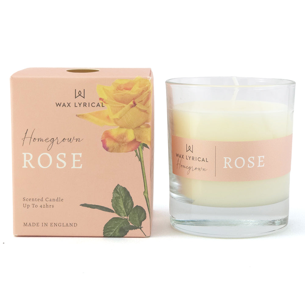 Homegrown Rose | Scented Candle | Home Décor & Gift Idea