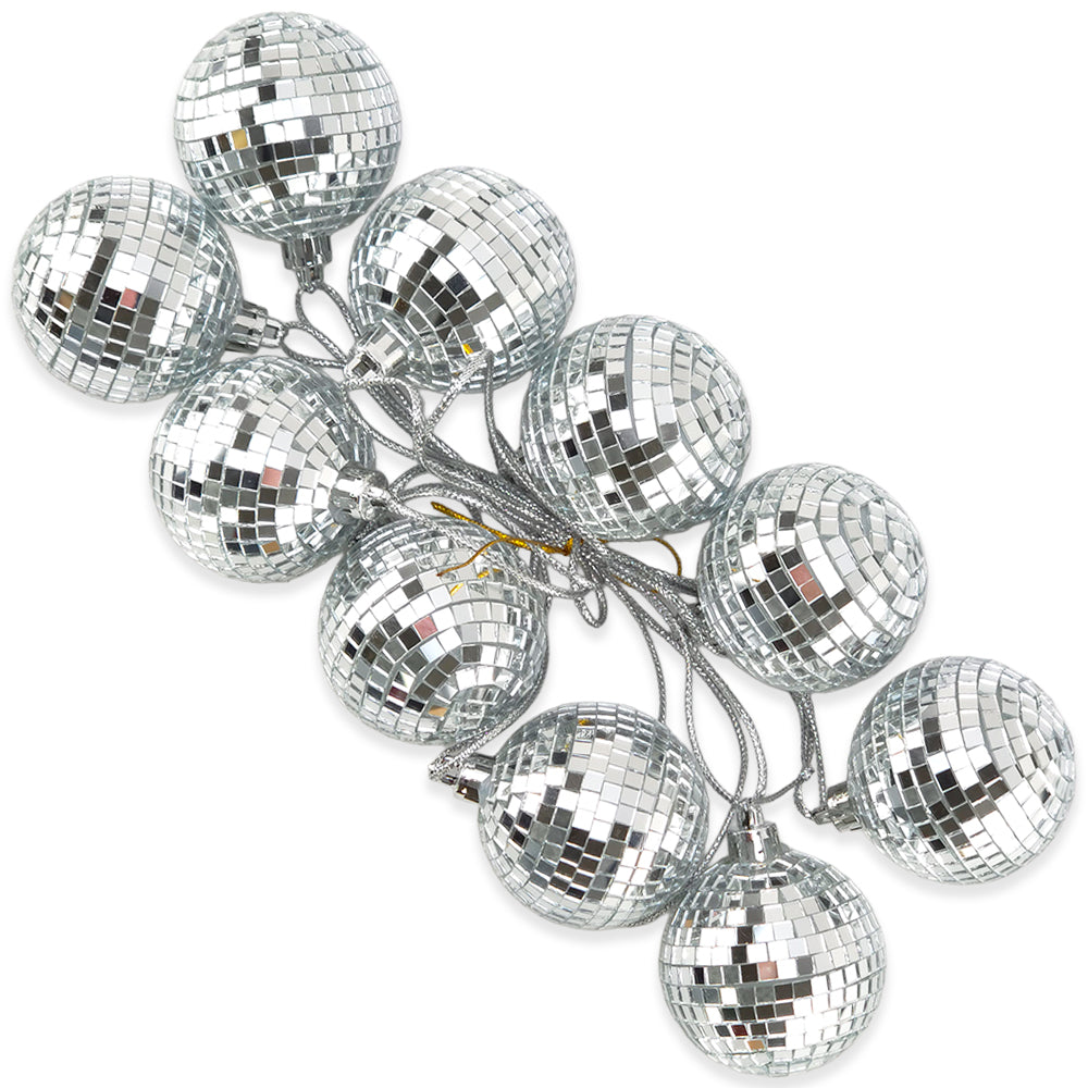1.8m Disco Mirror Ball Garland | Christmas Tree Decoration
