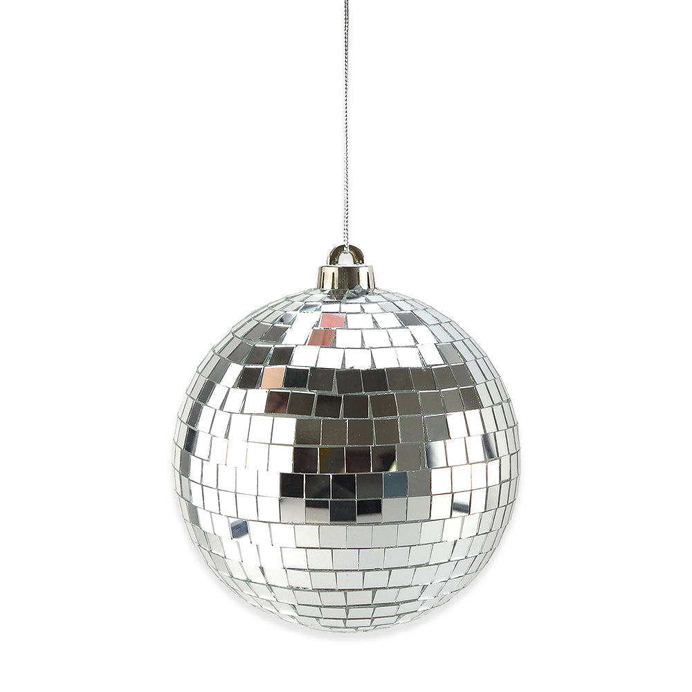 Large 15cm Disco Mirror Ball | Single | Christmas Tree Decoration Bauble