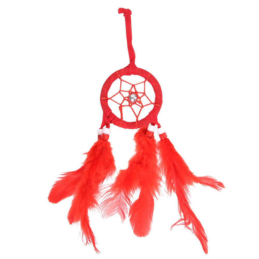 Red Mini Dream Catcher | Little Gift | Cracker Filler