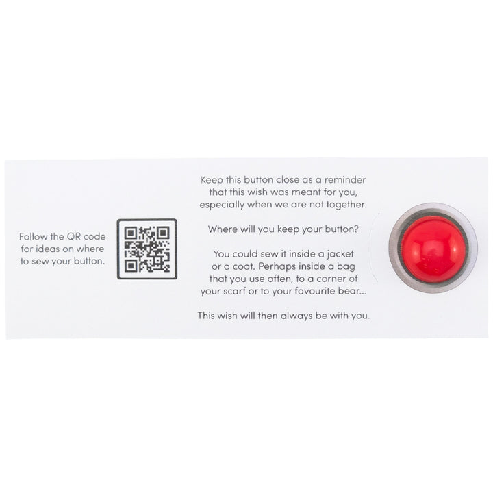 STOP Being a Princess | Button Wishes Sew On Token | Little Gift | Cracker Filler