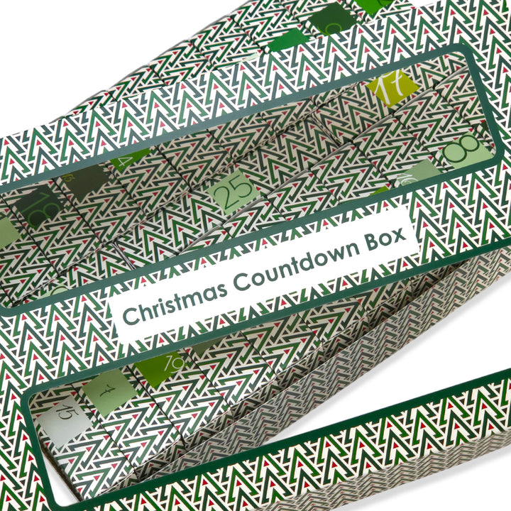 Advent Calendar Making Kit | 25 Soap Boxes &amp; Outer Box | Christmas Tree Wave