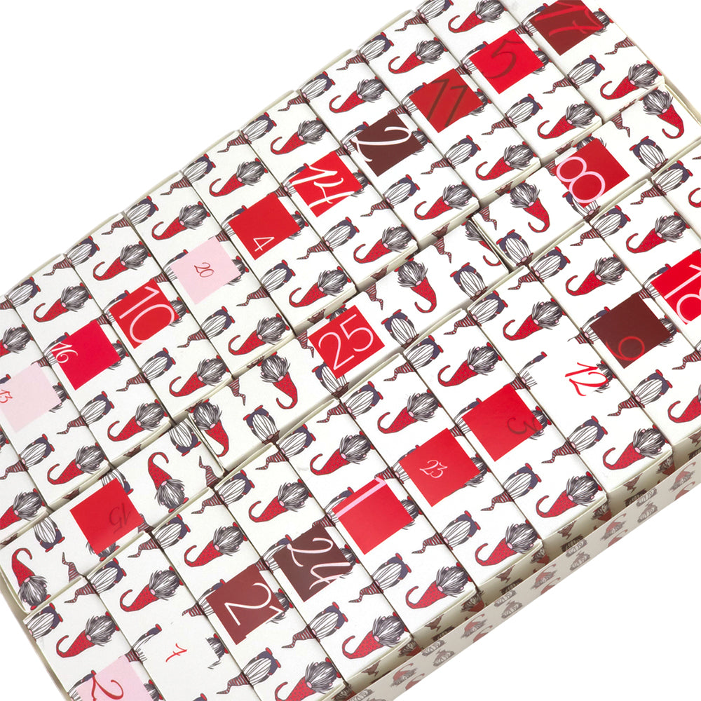Personalised Advent Calendar Making Kit | Cube or Soap Box Style | Nordic Gonk