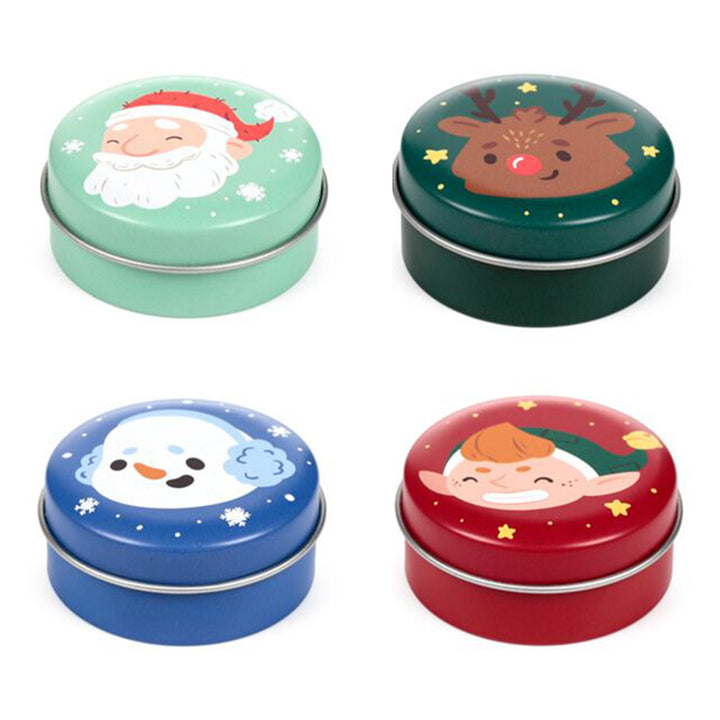 Christmas Characters | Lip Balm in Tin | Single | Little Gift | Cracker Filler