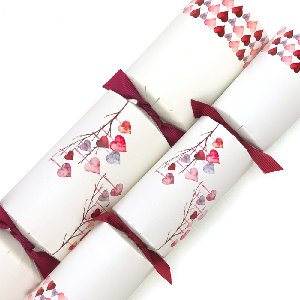 Watercolour Heart Branches | Cracker Making Craft Kit | Make & Fill Your Own