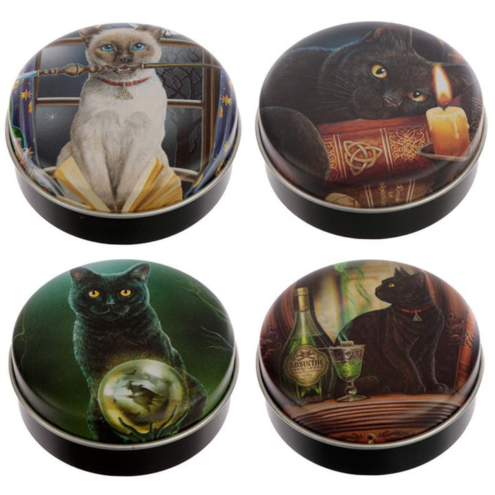 Mystical Magical Cats Lip Balm in Tin | Mini Gift | Cracker Filler