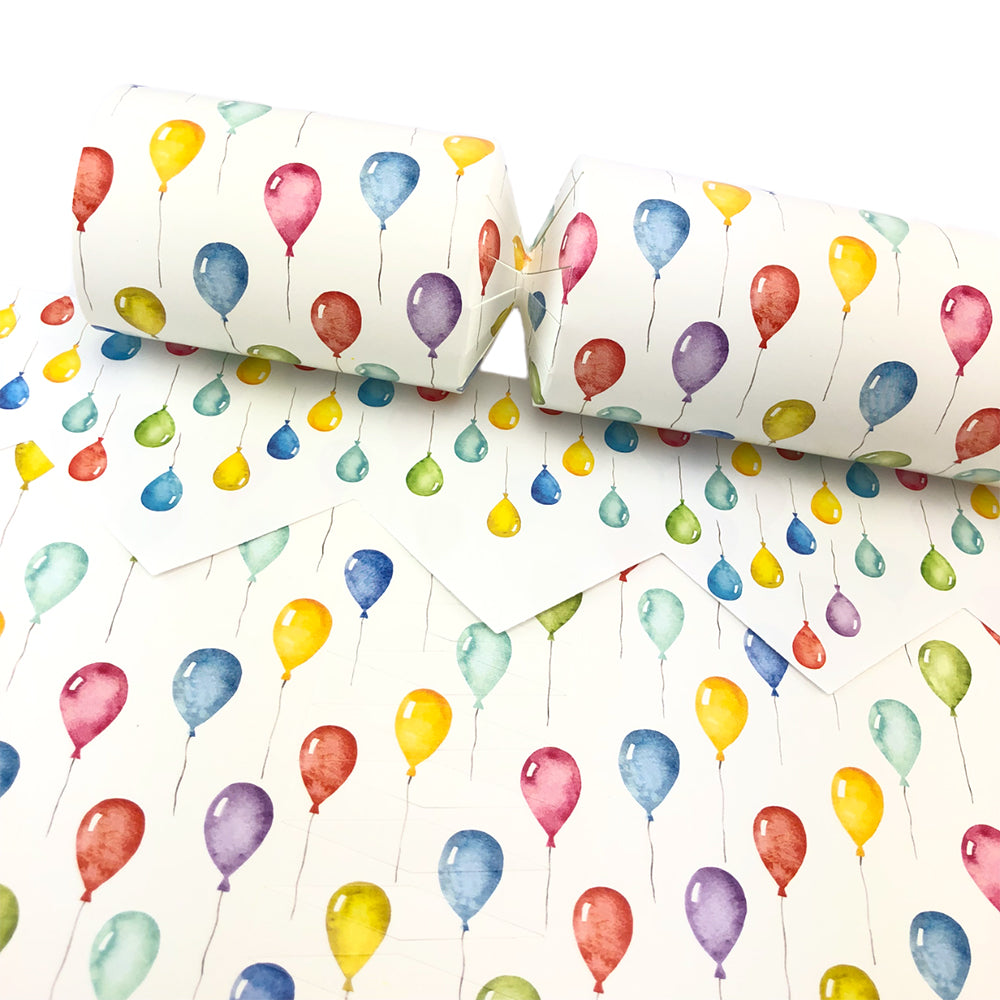 Party Balloons | Birthday Cracker Making Craft Kit | Make &amp; Fill Your Own