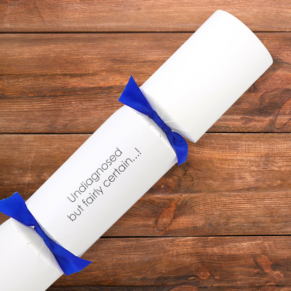 Undiagnosed but fairly certain…! | Modern Phrases Cracker Making Kit