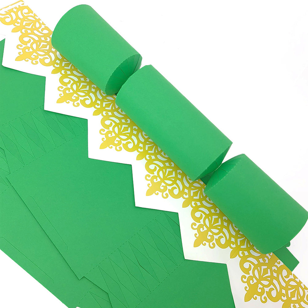 Emerald Green | Cracker Making DIY Craft Kits | Make Your Own | Eco Recyclable