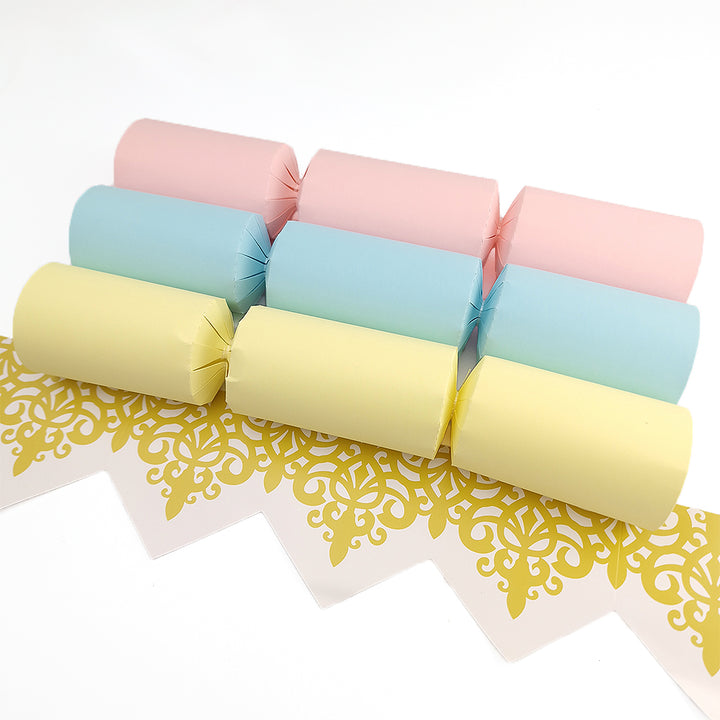 Pastel Tones | Craft Kit to Make 12 Crackers | Recyclable