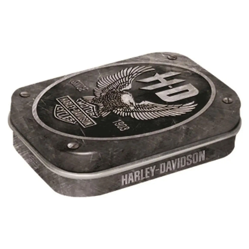 Harley Davidson Logo | Sugar Free Mint Tin | Little Gift | Cracker Filler