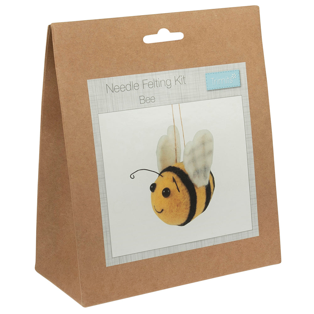 Buzzy Bee Ornament | Complete Needle Felting Kit