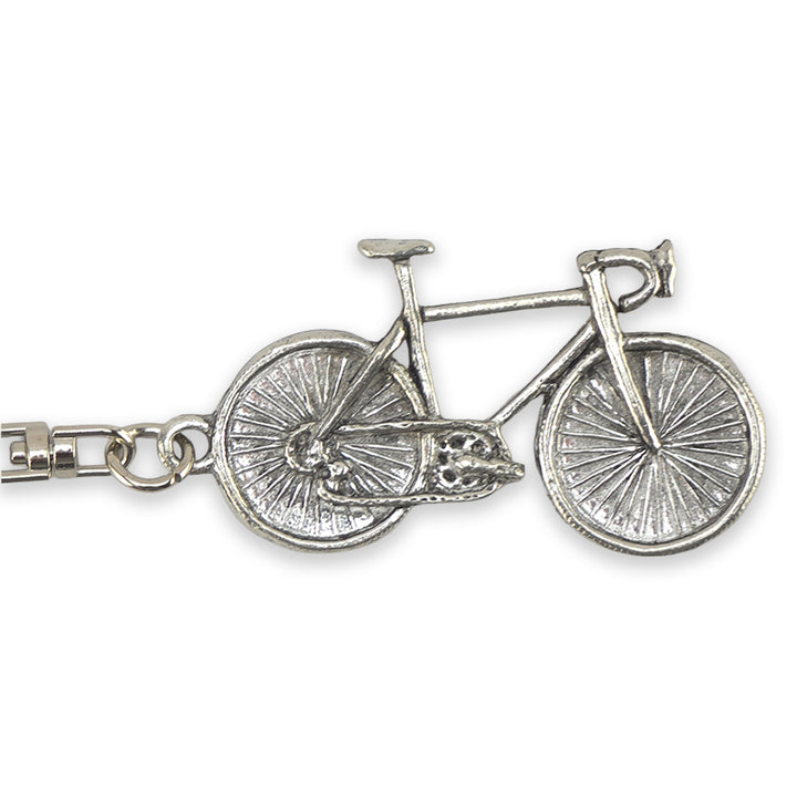 Bicycle | Chunky English Pewter 3D Keyring | Little Gift | Cracker Filler