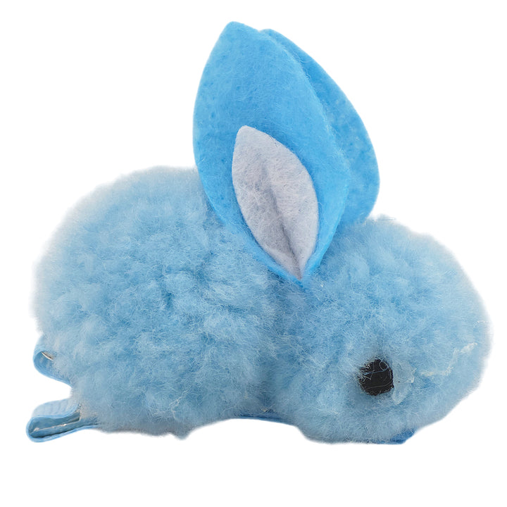 Pom Pom Bunny Hair Clip for Girls | Single | Little Gift | Cracker Filler