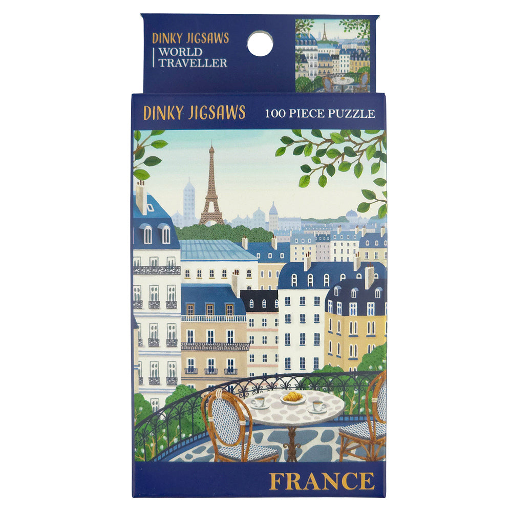 World Travels Dinky Jigsaw Puzzle | 100 Pieces | Little Gift