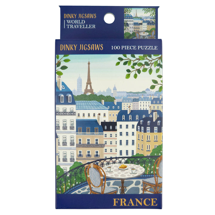 World Travels Dinky Jigsaw Puzzle | 100 Pieces | Little Gift