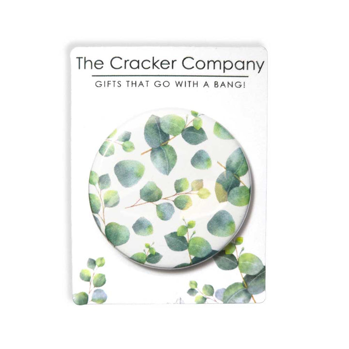Eucalyptus Spray | 38mm Button Pin Badge | Little Gift | Cracker Filler