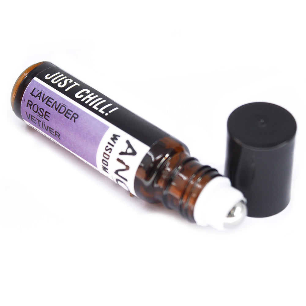 Just Chill! | 10ml Roll On Essential Oil Blend | Little Gift | Cracker Filler