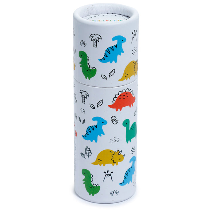 Dino Dinosaur | Tube of Pencil Crayons for Kids | Little Gift | Cracker Filler
