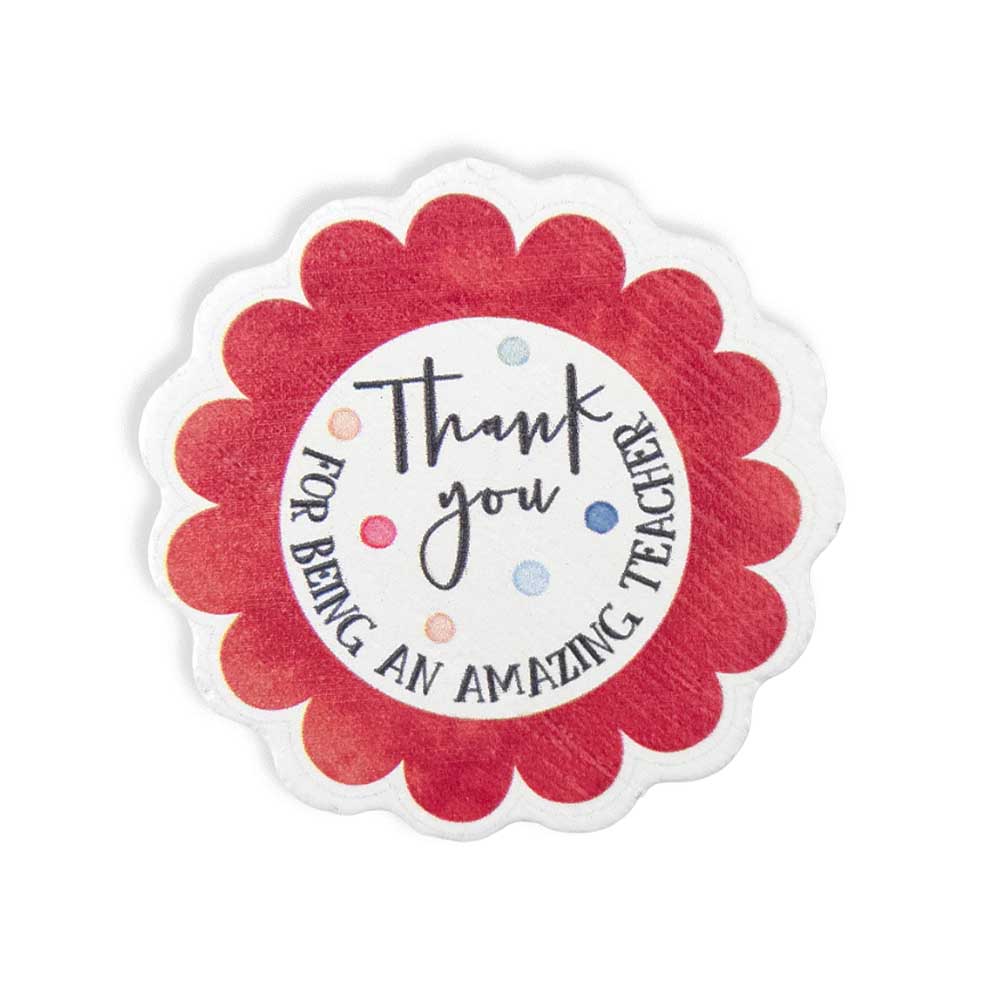 Thank You Amazing Teacher | Wooden Magnet | Little Gift | Cracker Filler