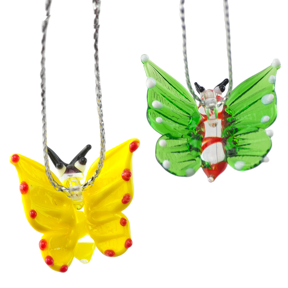 Butterfly | Hanging Glass Ornament | Mini Gift | Cracker Filler
