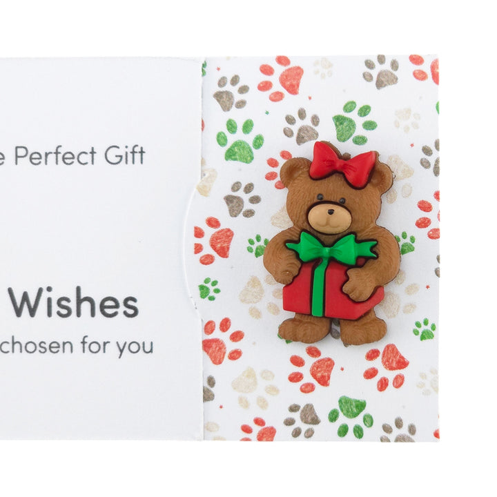 You Are the Perfect Gift | Christmas | Button Wishes Sew On Token | Little Gift