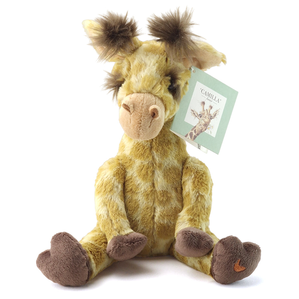 Cute Little Giraffe | Super Soft Plush Toy | 25cm Tall | Wrendale Designs