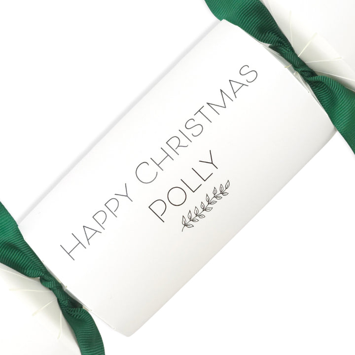 Personalised Merry Christmas Crackers | Craft Kit | Add Own Names | Minimum 4