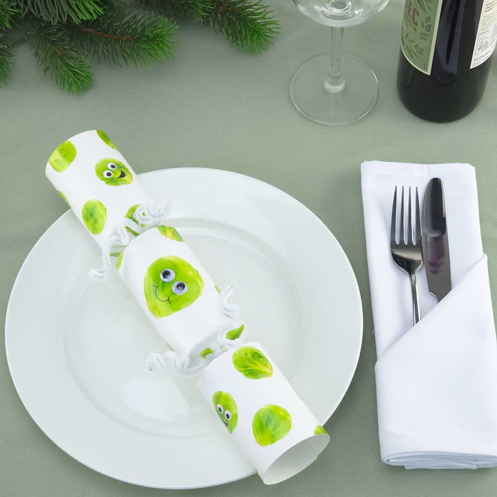 Googly Eyed Sprouts | 6 Crackers with Eyes &amp; Ties | Make &amp; Fill Your Own Kit