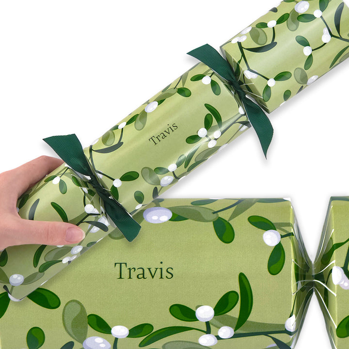 Personalised Cracker Making Craft Kit | Simply Mistletoe | Makes 4 or 6 Crackers