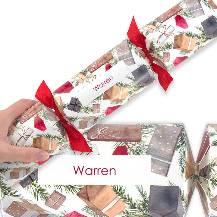 Personalised Cracker Making Craft Kit | Pine &amp; Presents | Makes 4 or 6 Crackers