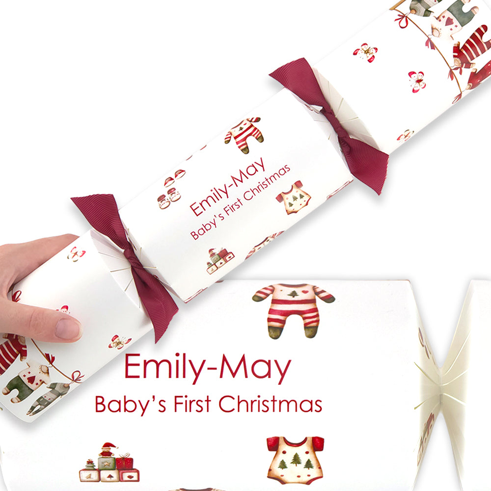 Personalised Cracker Making Craft Kit | Baby&