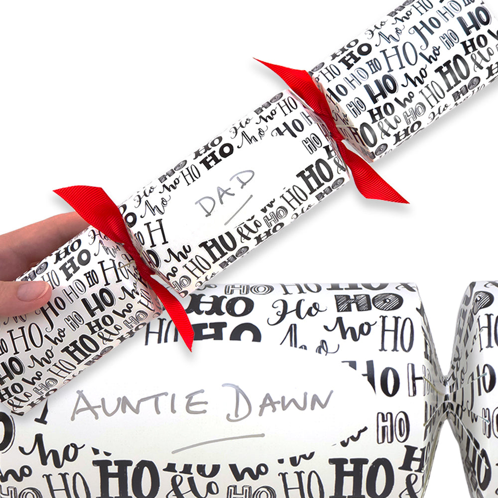 Personalise Your Own Crackers Kit | Ho Ho Ho | Minimum 4