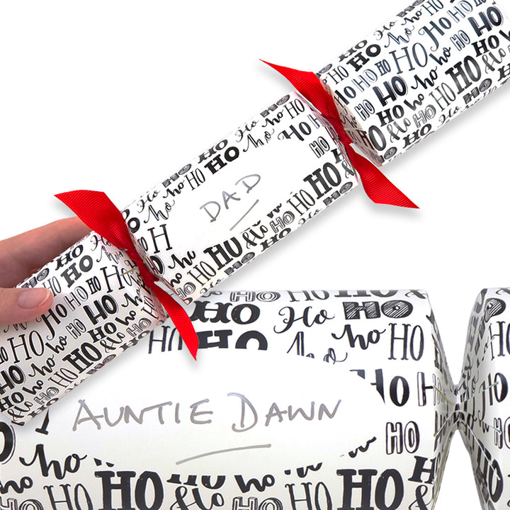 Personalise Your Own Crackers Kit | Ho Ho Ho | Minimum 4