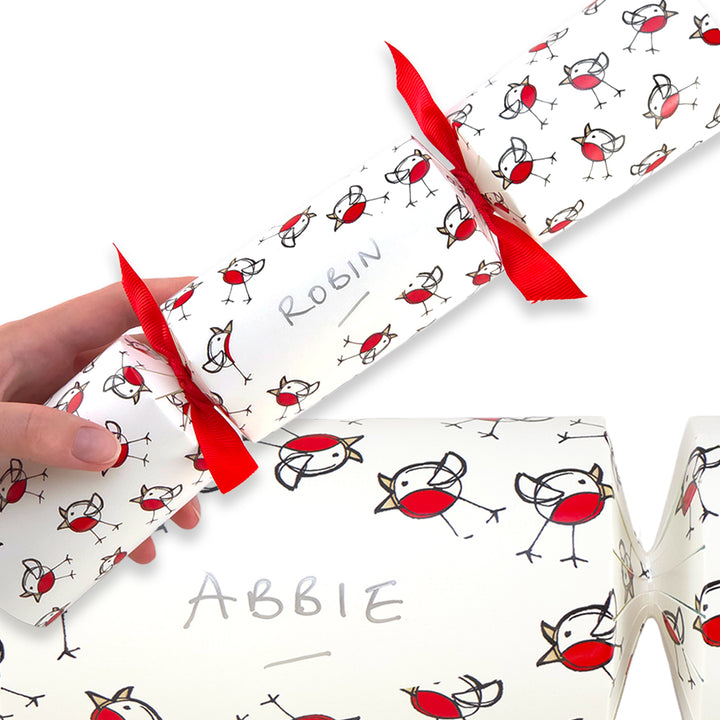 Personalise Your Own Crackers Craft Kit | Chirpy Robin | Minimum 4