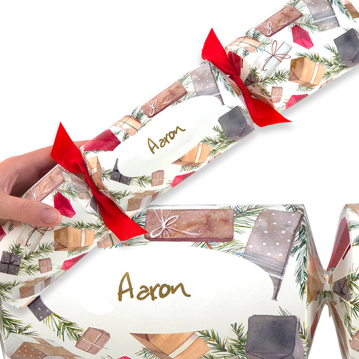 Personalise Your Own Christmas Crackers Craft Kit | Pine &amp; Presents | Minimum 4