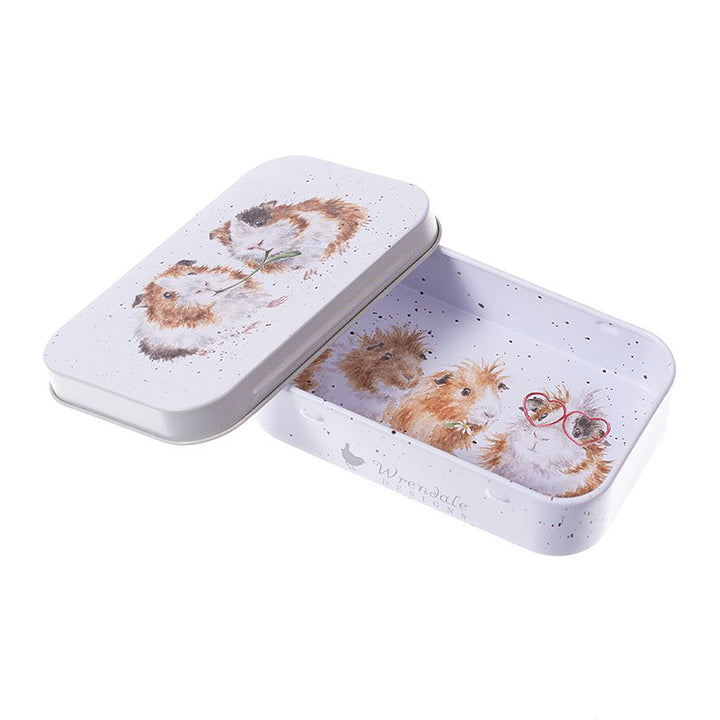Guinea Pig | 9cm Wrendale Lidded Tin | Cracker Filler | Little Gift