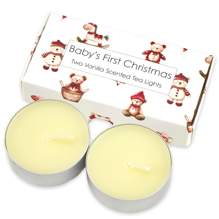 Vanilla Tealight Candles | Baby&