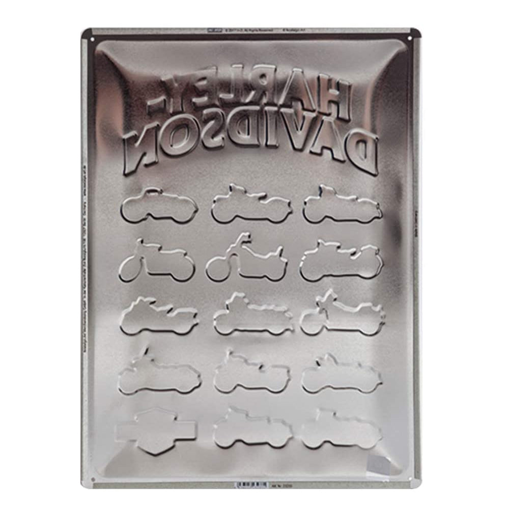 Harley Davidson | Embossed Tin Sign | 40cm x 30cm