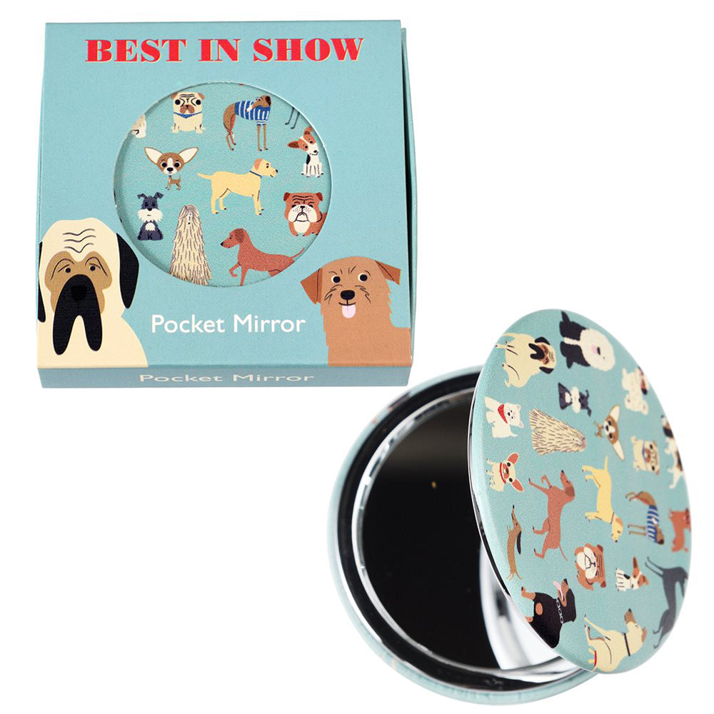 Best In Show Dog Design Beauty Compact Mirror | Letterbox Gift
