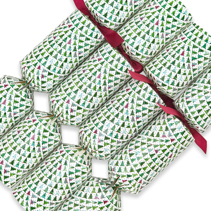 Christmas Tree Wave | 4 or 6 Ready to Fill Christmas Crackers | Just Add Gifts