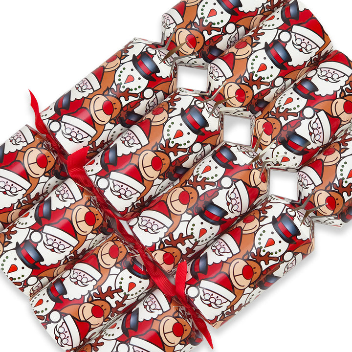 Christmas Character | 4 or 6 Ready to Fill Christmas Crackers | Just Add Gifts