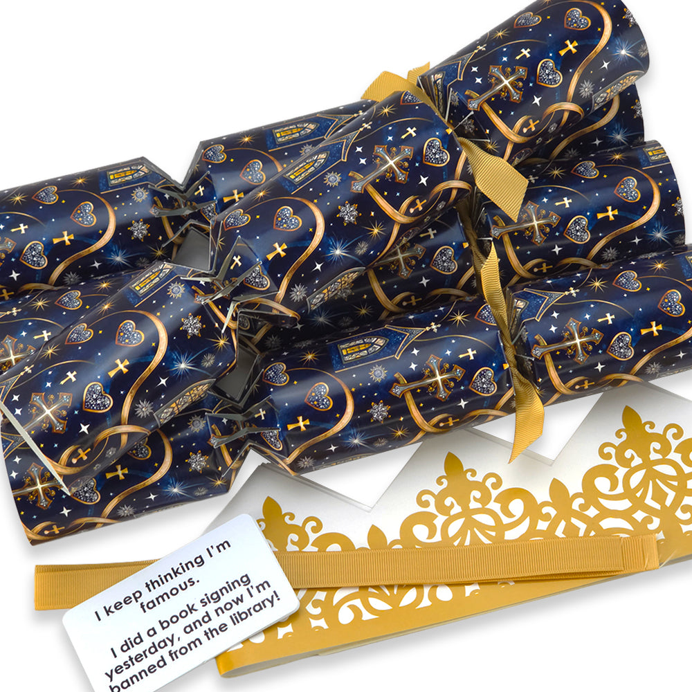 Christian Church | 4 or 6 Ready to Fill Christmas Crackers | Just Add Gifts
